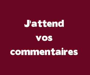 vos commentaires