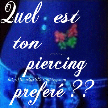 les piercings